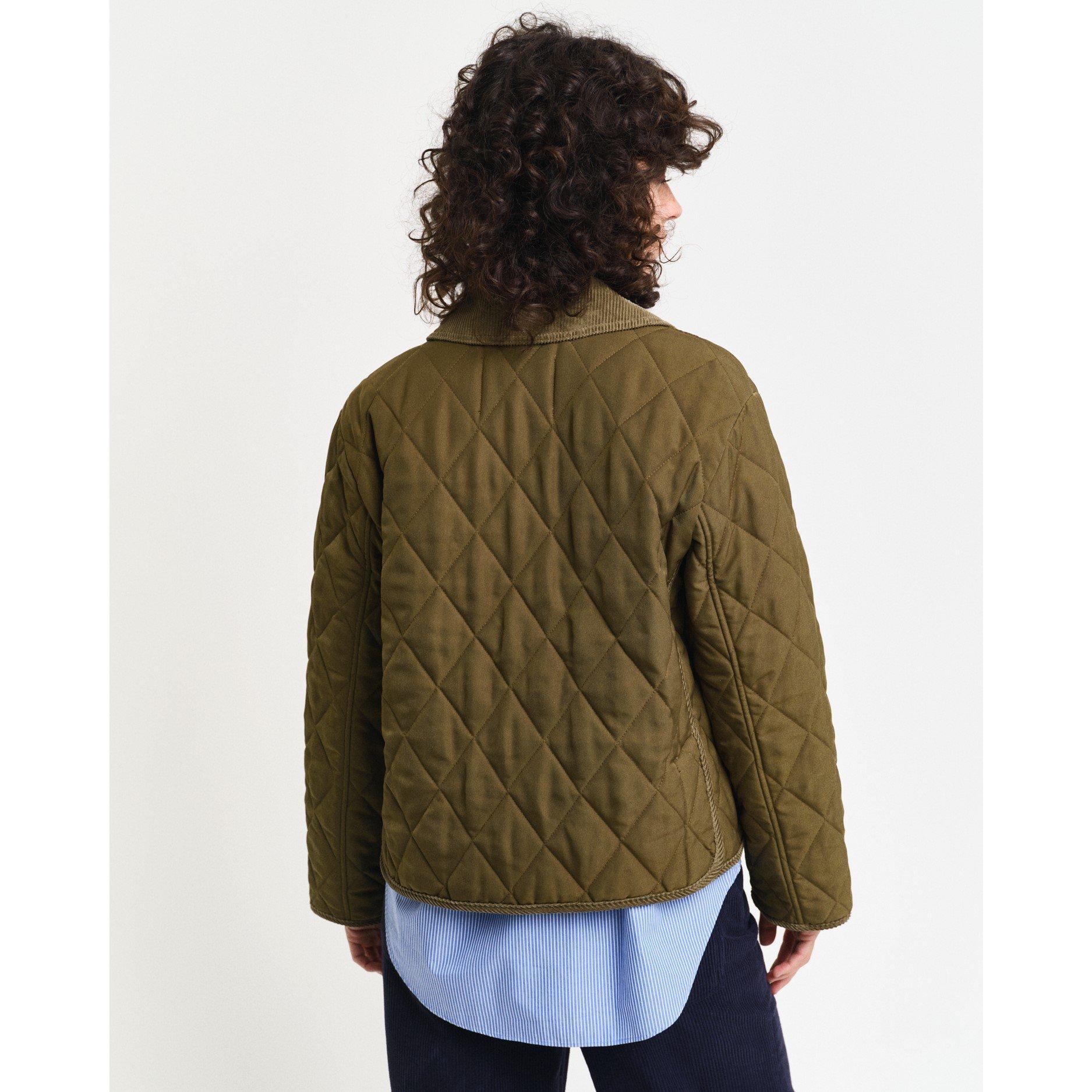 Gant QUILTED CORD DETAILED JACKET DARK C