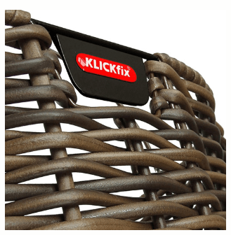 KLICKfix Structura oval kurv i brun