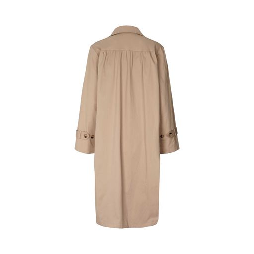 Lollys Laundry Mikala Trenchcoat, Ecru, XS