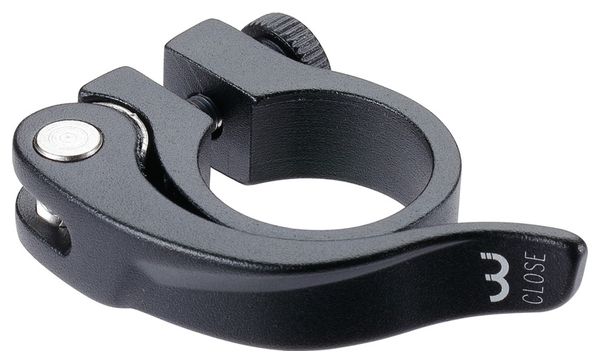 Collier de Selle BBB SmoothLever Serrage Rapide 28.6 Noir