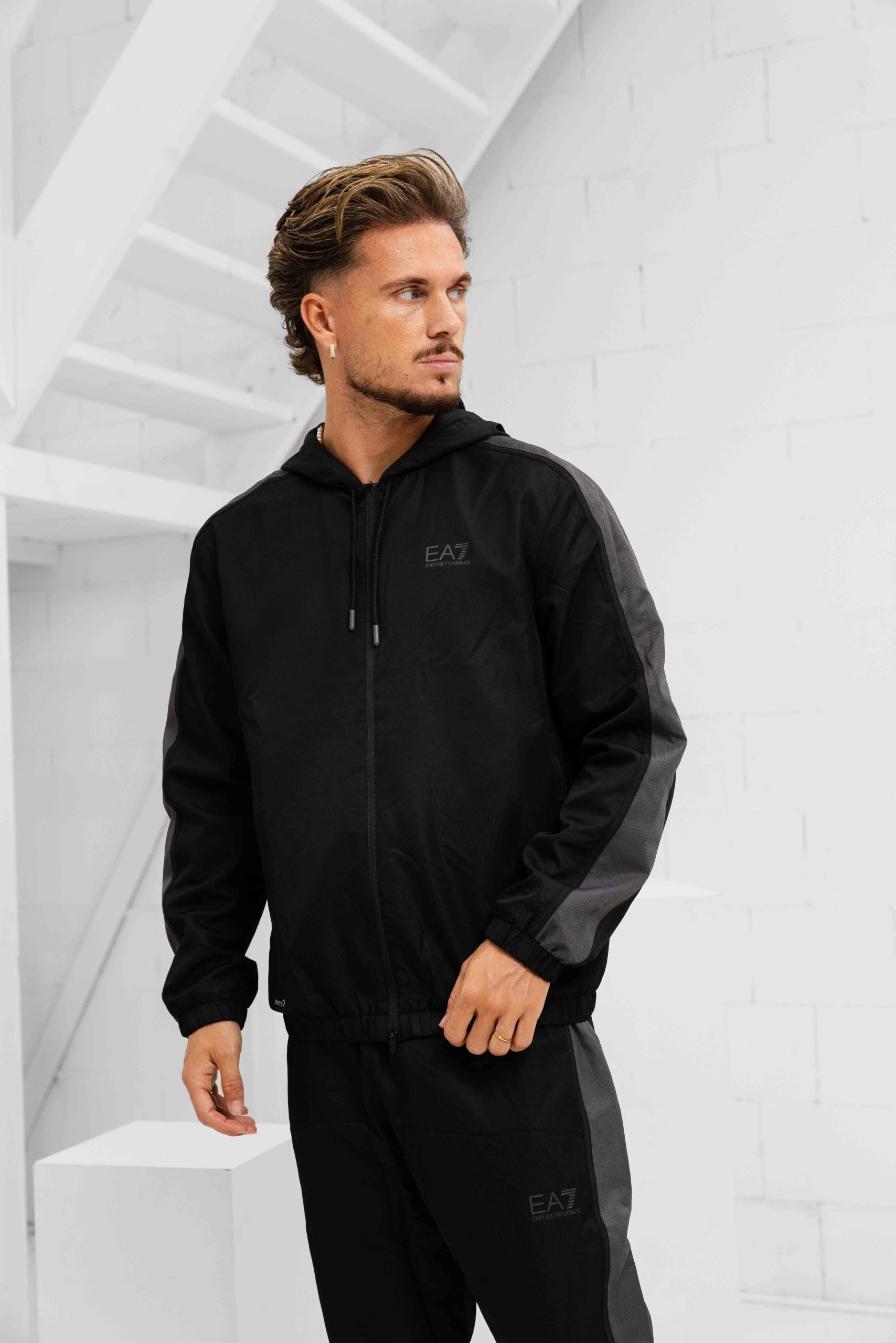 EA7 Emporio Armani 7M000643 Trainingspak Heren Zwart