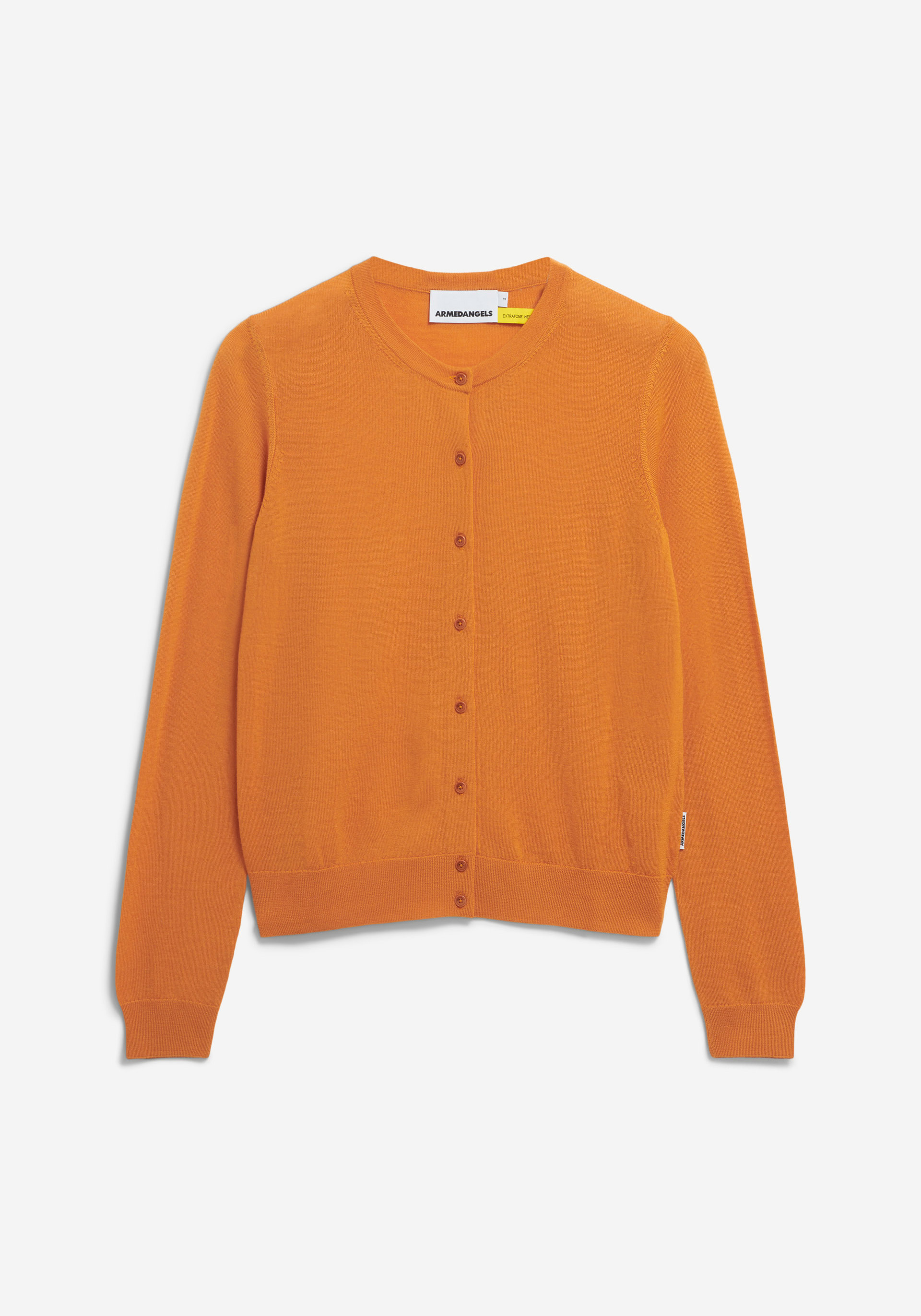 Armedangels Cardigan Ophaliaa Merino Amberglow