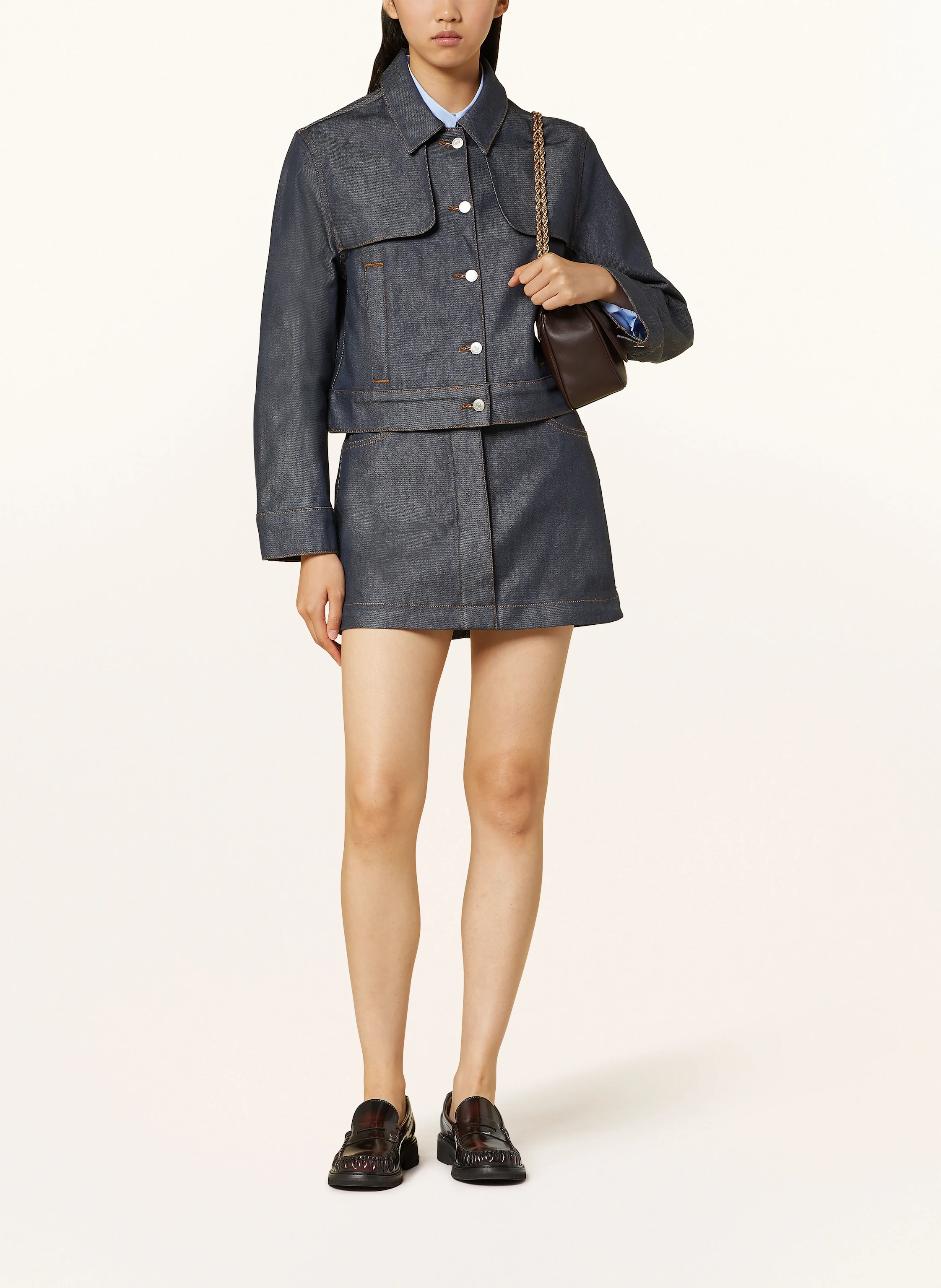 CLAUDIE PIERLOT Jeansrock SANIA