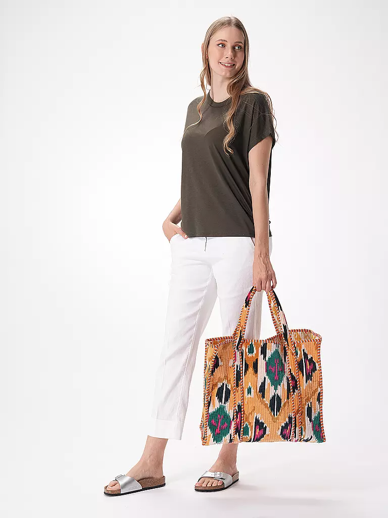 CONSCIOUS YOGA COLLECTIVE Tasche - Shopper VELVET IKAT SHOPPER orange