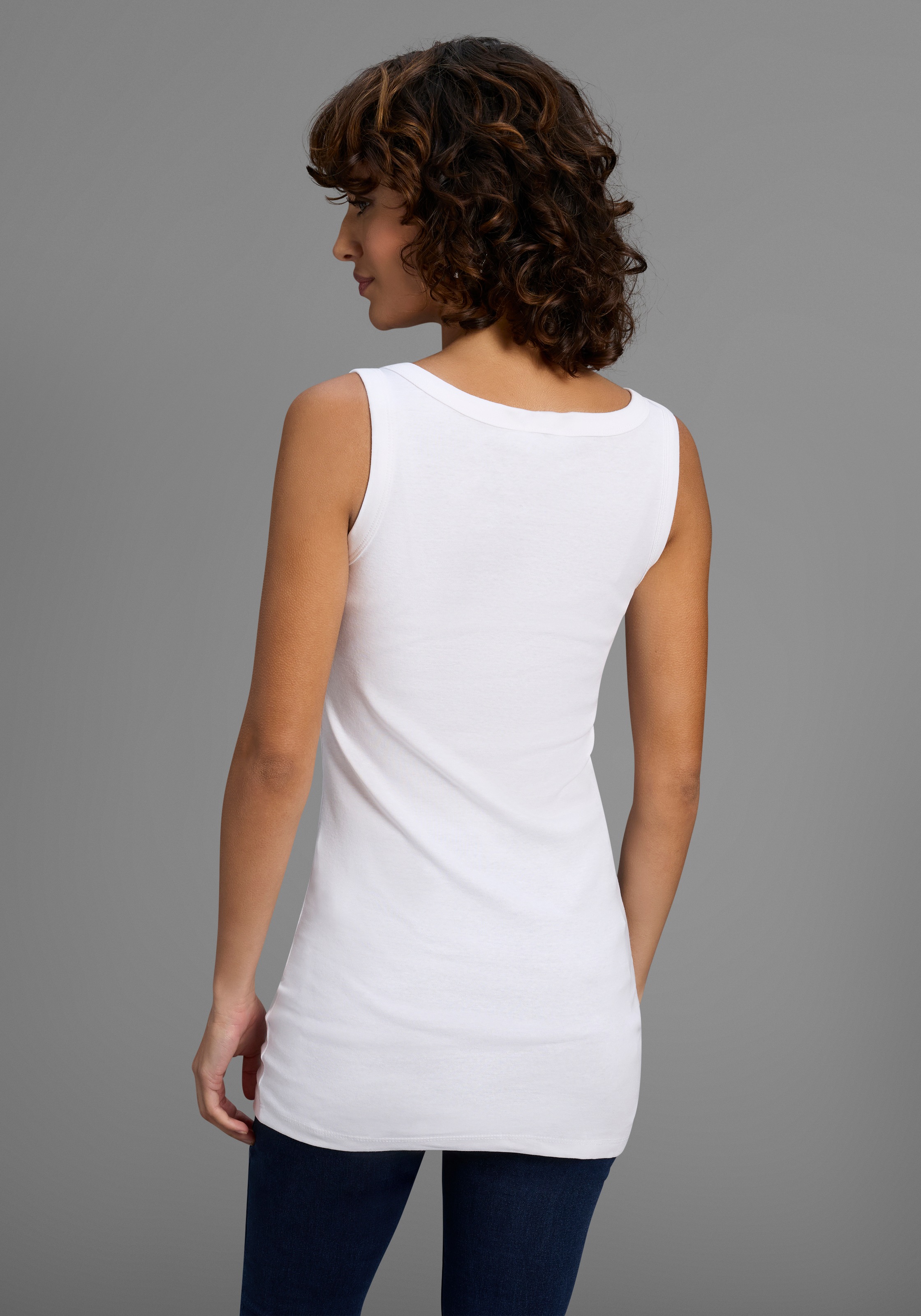 Flashlights Tanktop, 2 Stk. in Longform