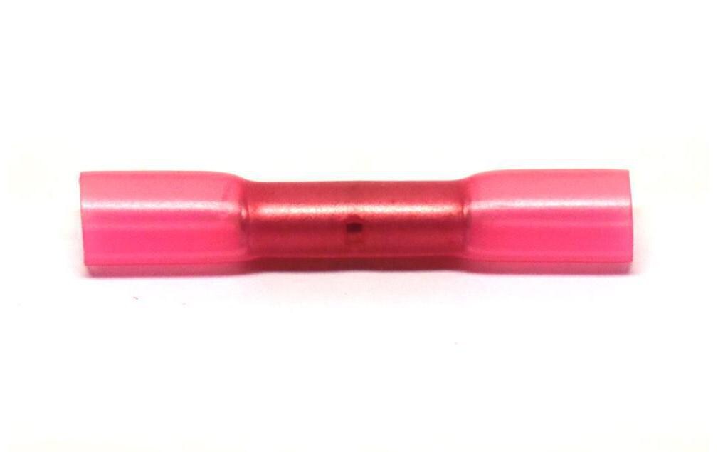 Stossverbinder WP Rot, 10 StückLeitungsverbinder 0.25-0.5 mm2 (26-24 AWG)