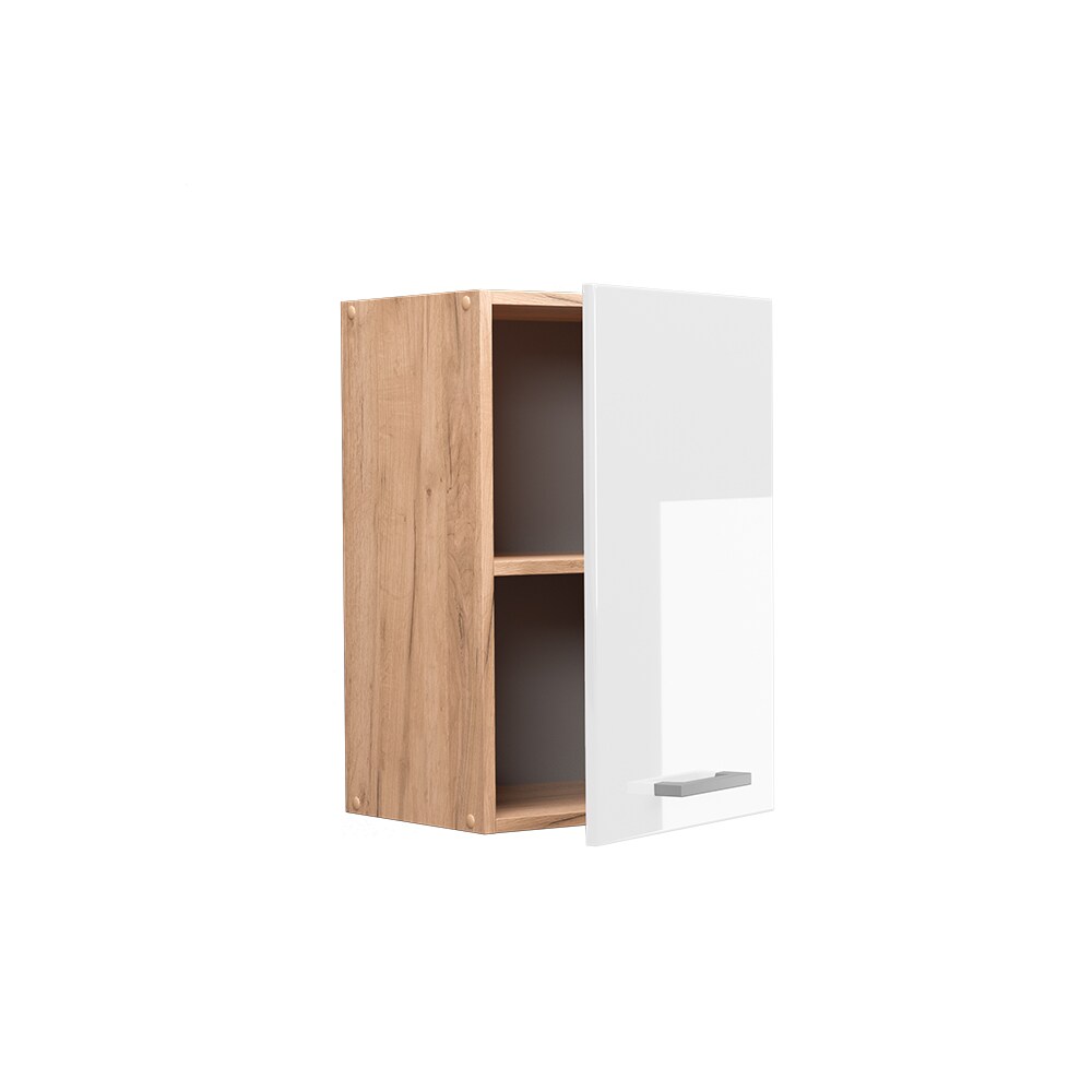 Vicco Hängeschrank Küchenschrank Küchenzeile R-Line 40 cm Goldkraft Weiß