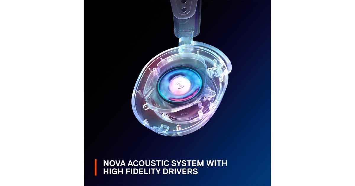 SteelSeriesArctis Nova 7X over-ear gaming headset  (Zwart/groen, 2,4 GHz, Bluetooth, Pc, Xbox One, Xbox Series X/S, PlayStation4/5, Nintendo Switch, Meta Quest 2)
