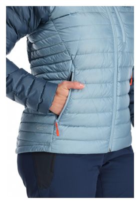 Doudoune Femme RAB Microlight Alpine Bleu Clair