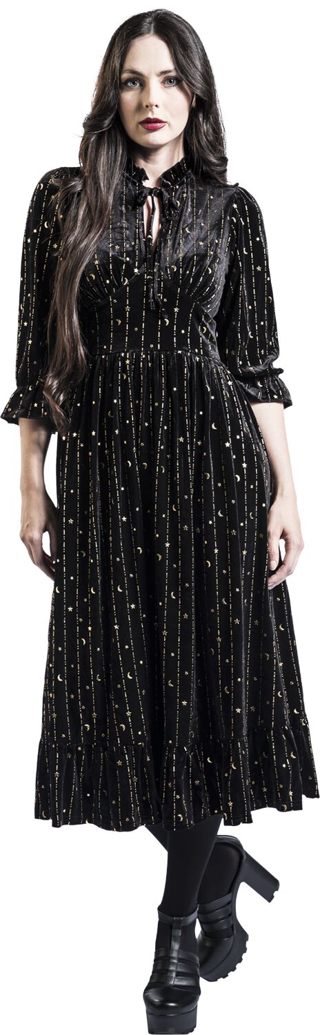 Galactica - Robe | Hell Bunny Robe mi-longue