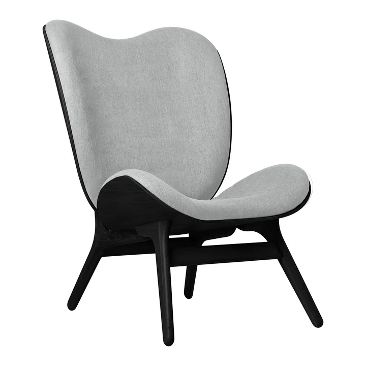 Umage - A Conversation Piece Tall Sessel, Eiche schwarz / sterling