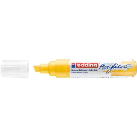 edding 5000 Acrylmarker breit - gelb