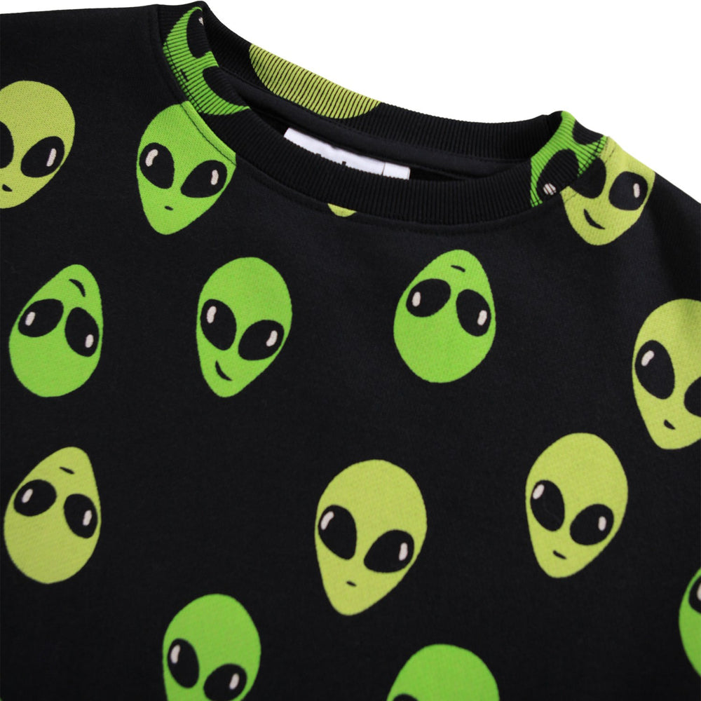 Køb Molo Alien Faces Monti Sweatshirt
