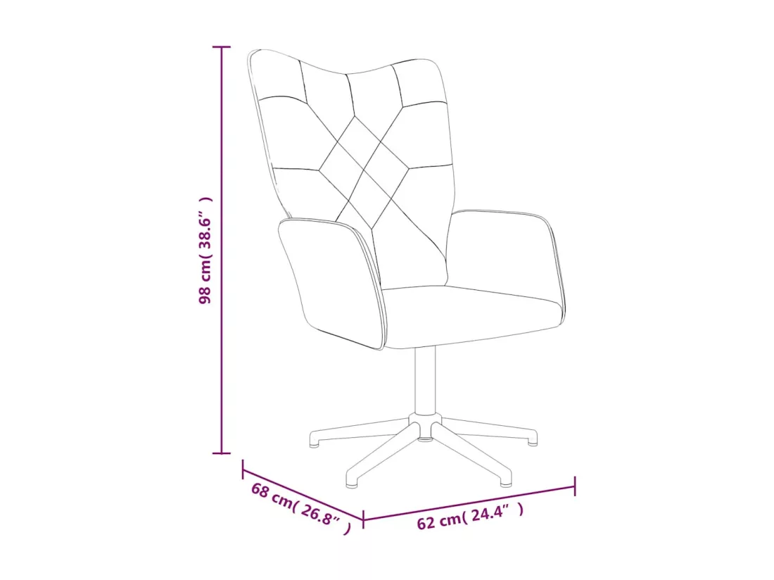 Chaise de relaxation avec tabouret Patchwork Tissu