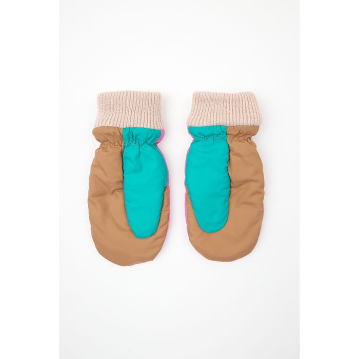 Veritas-Kids nylon wanten colourblock