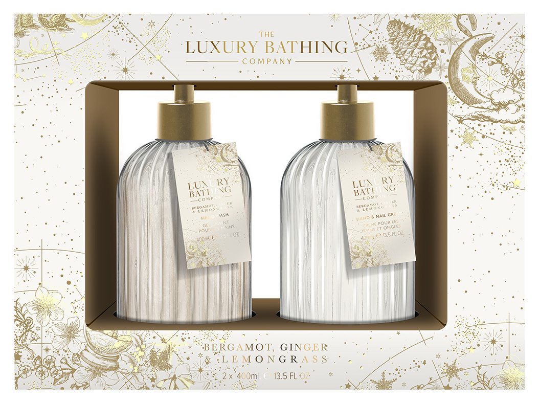 CONJUNTO THE LUXURY BATHING HEAVENLY HANDS 2X400ML
