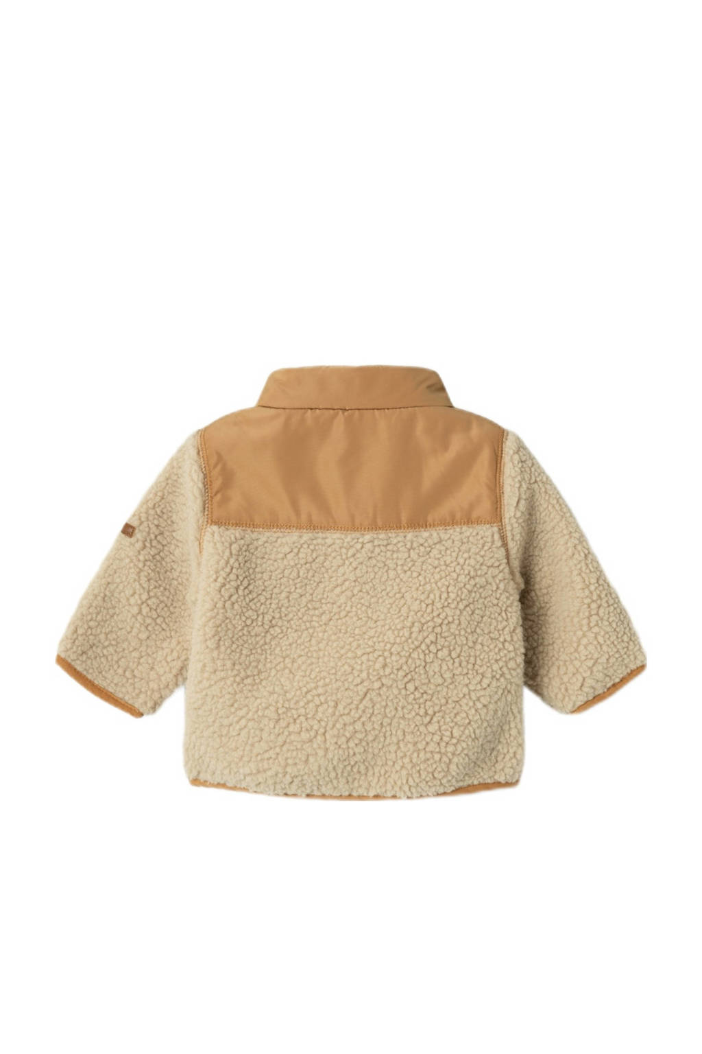 NAME IT baby teddy tussenjas NBMMOSIE zand/bruin