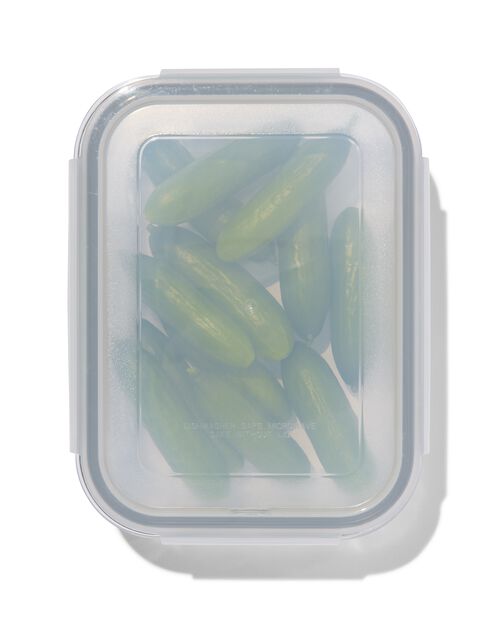 boîte à clip en verre 1.5L