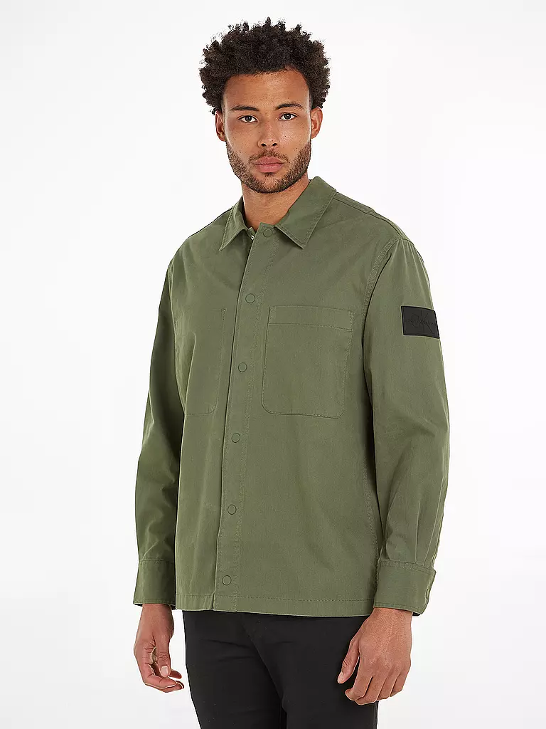 CALVIN KLEIN JEANS Overshirt olive