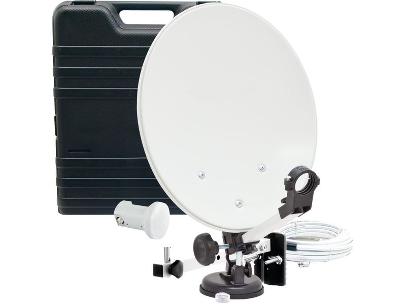 Telestar SAT Antenne SAT-Camping-Koffer Mobile Satellitenanlage ohne Receiver