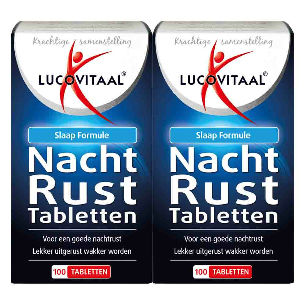 2x Lucovitaal Nachtrust 100 tabletten