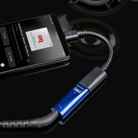 Koop AudioQuest DragonFly Cobalt Hoofdtelefoonversterker | 5 Jaar Garantie