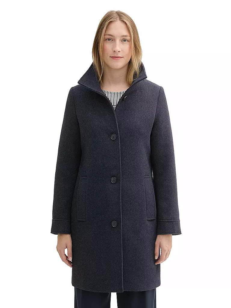 TOM TAILOR Mantel blau