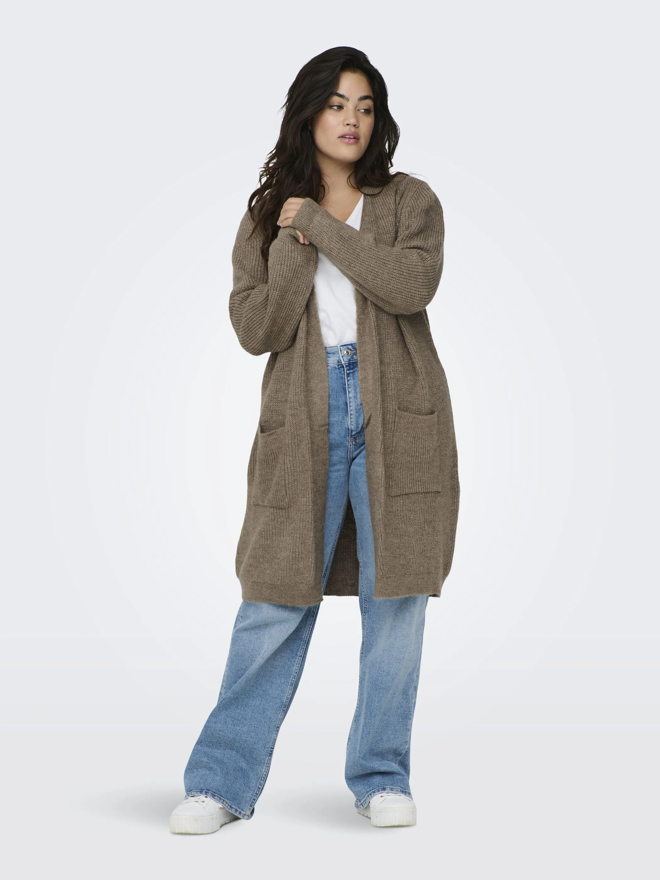 Only Carmakoma CARJADE LS CARDIGAN K Strickjacke