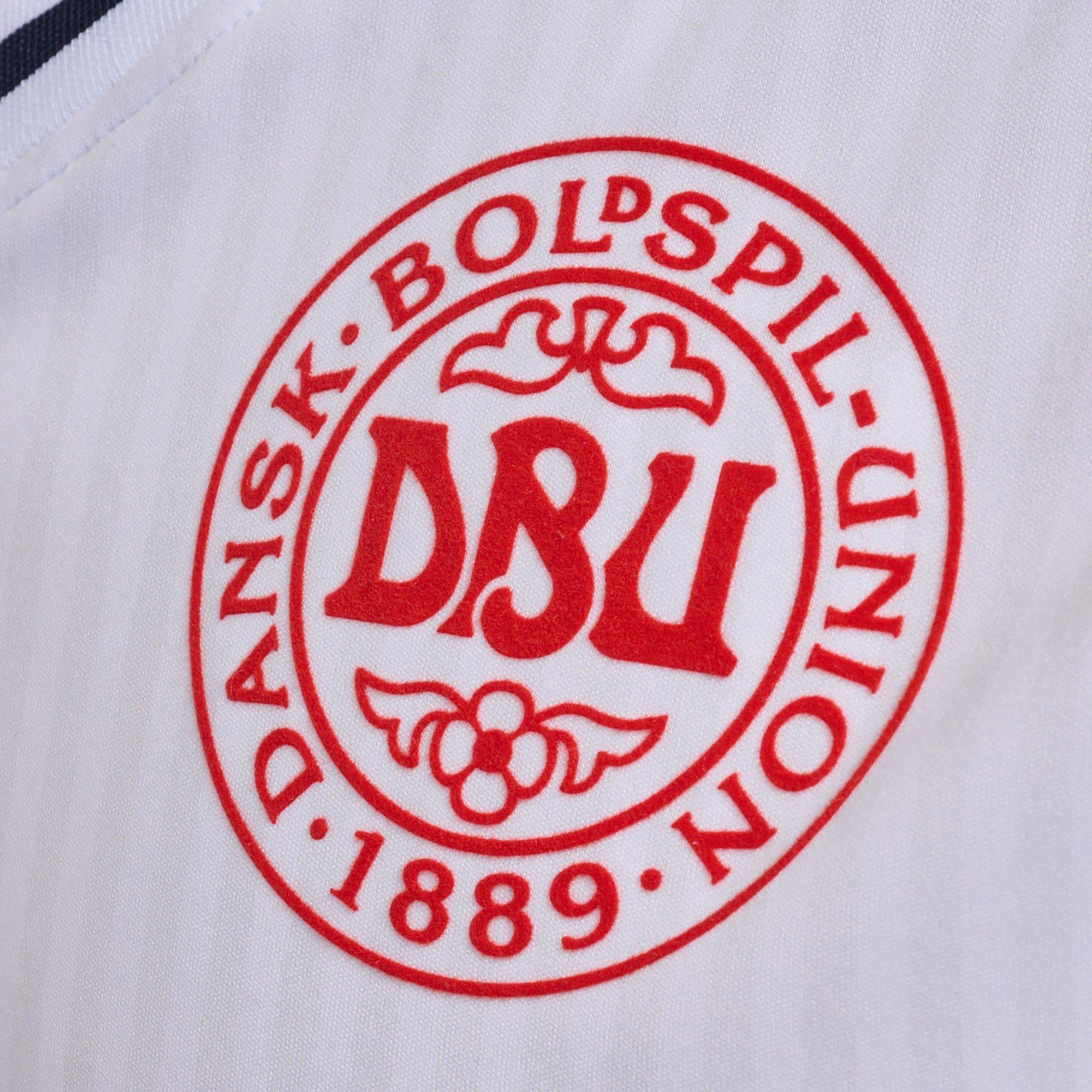Hummel Denmark 1986 Retro Away Shirt Adults