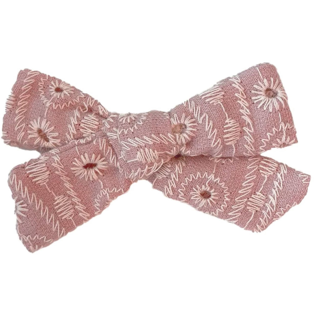 Køb Bow's by Stær Dorthea Sløjfe - Antique Rose Broderet