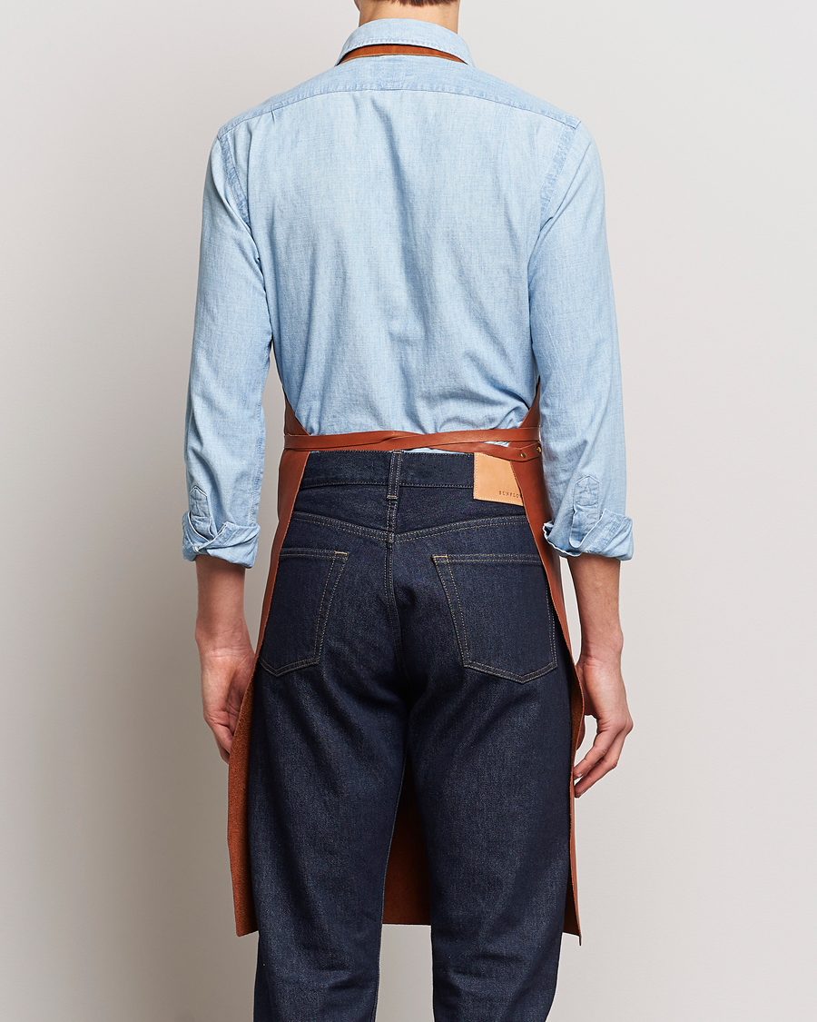 Tärnsjö Garveri Leather Apron 012 Light Brown