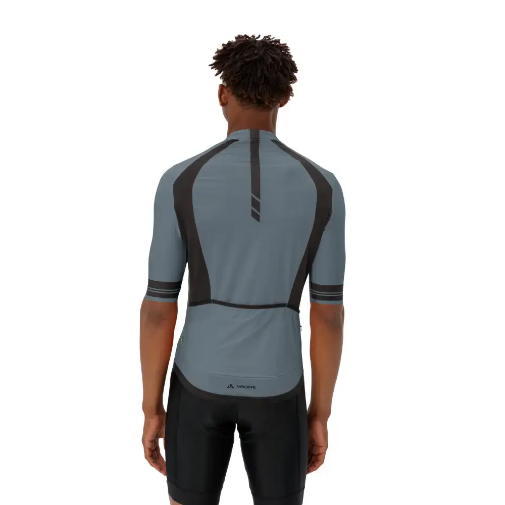 VAUDE Furka FZ II Fietsshirt Korte Mouwen Blauw Heren