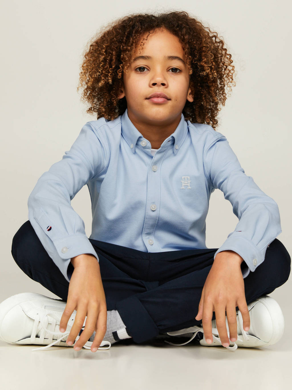 Tommy Hilfiger overhemd lichtblauw