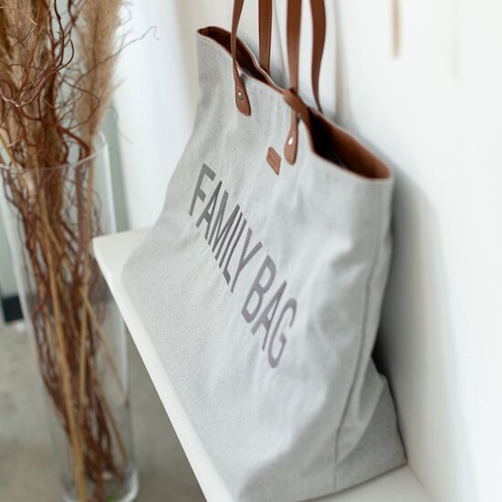 Sac à langer Family Bag   Gris        de               Childhome