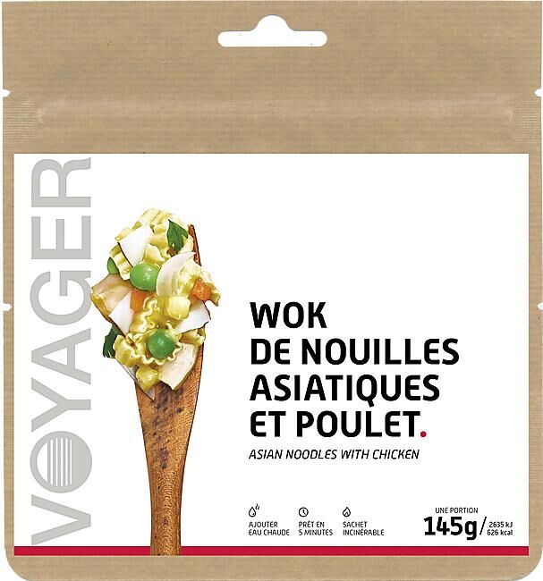 VOYAGER - WOK DE NOUILLES ASIATIQUES AU POULET