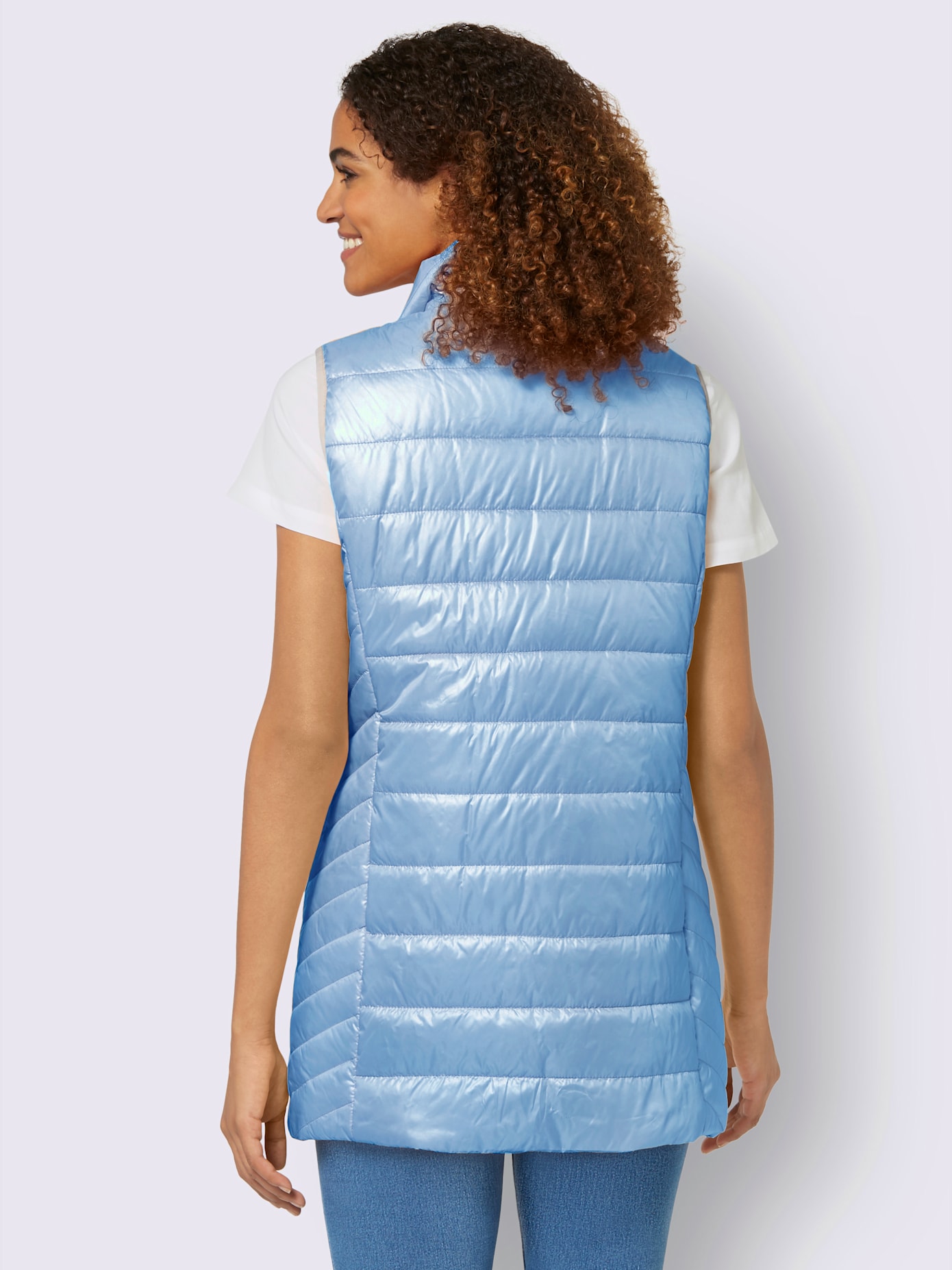 Gilet long 1 poche intérieure