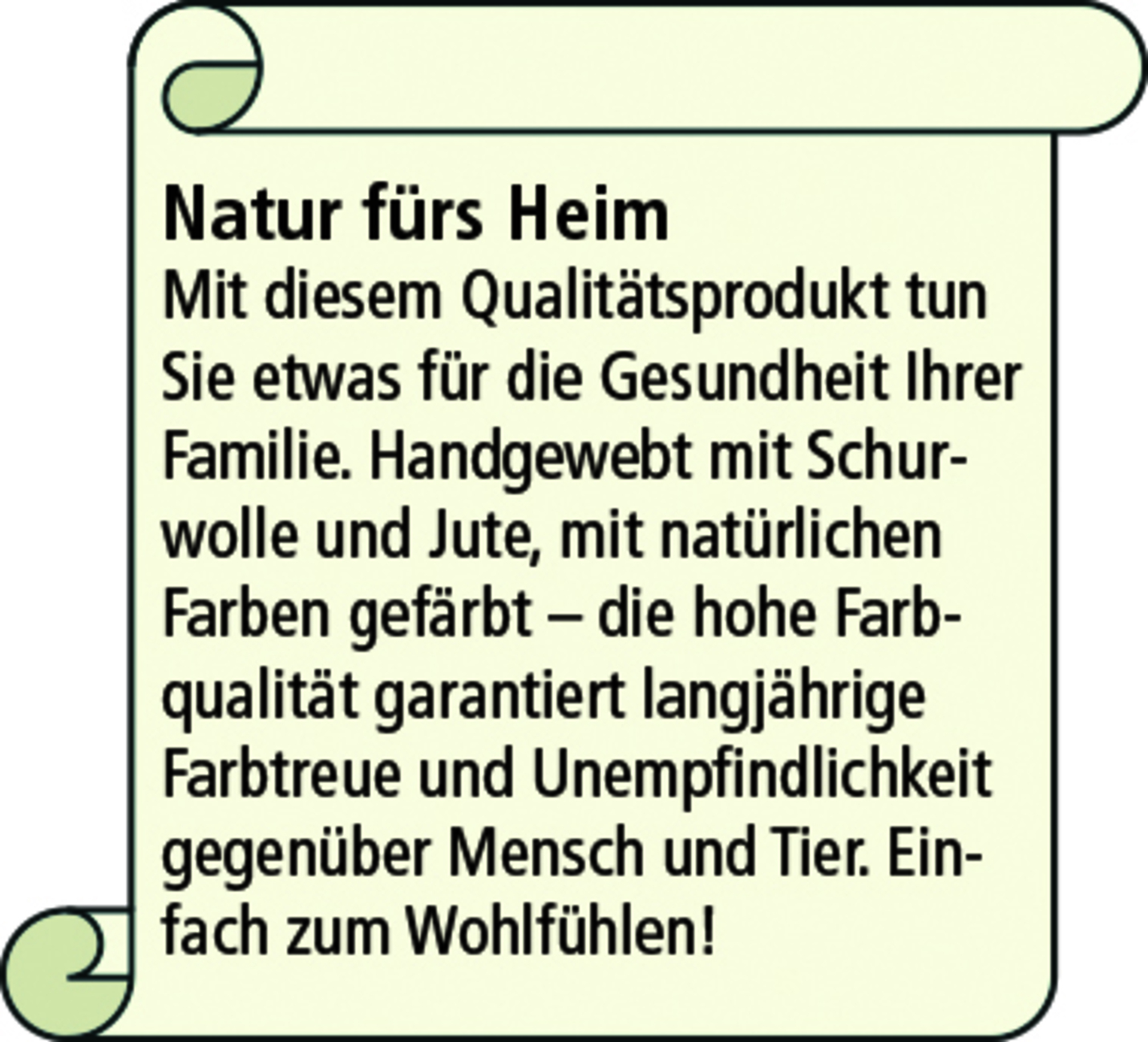 Handgewebte Brücken, Teppiche und Galerien