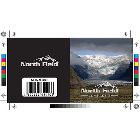 North Field liggeunderlag - selvpustelig