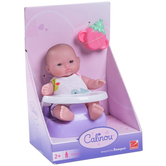 Poupon Calinou 13 cm + Accessoires