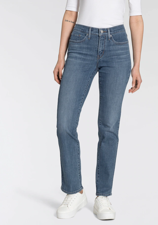 Levi's® Gerade Jeans »314 Shaping Straight« mit Stretch