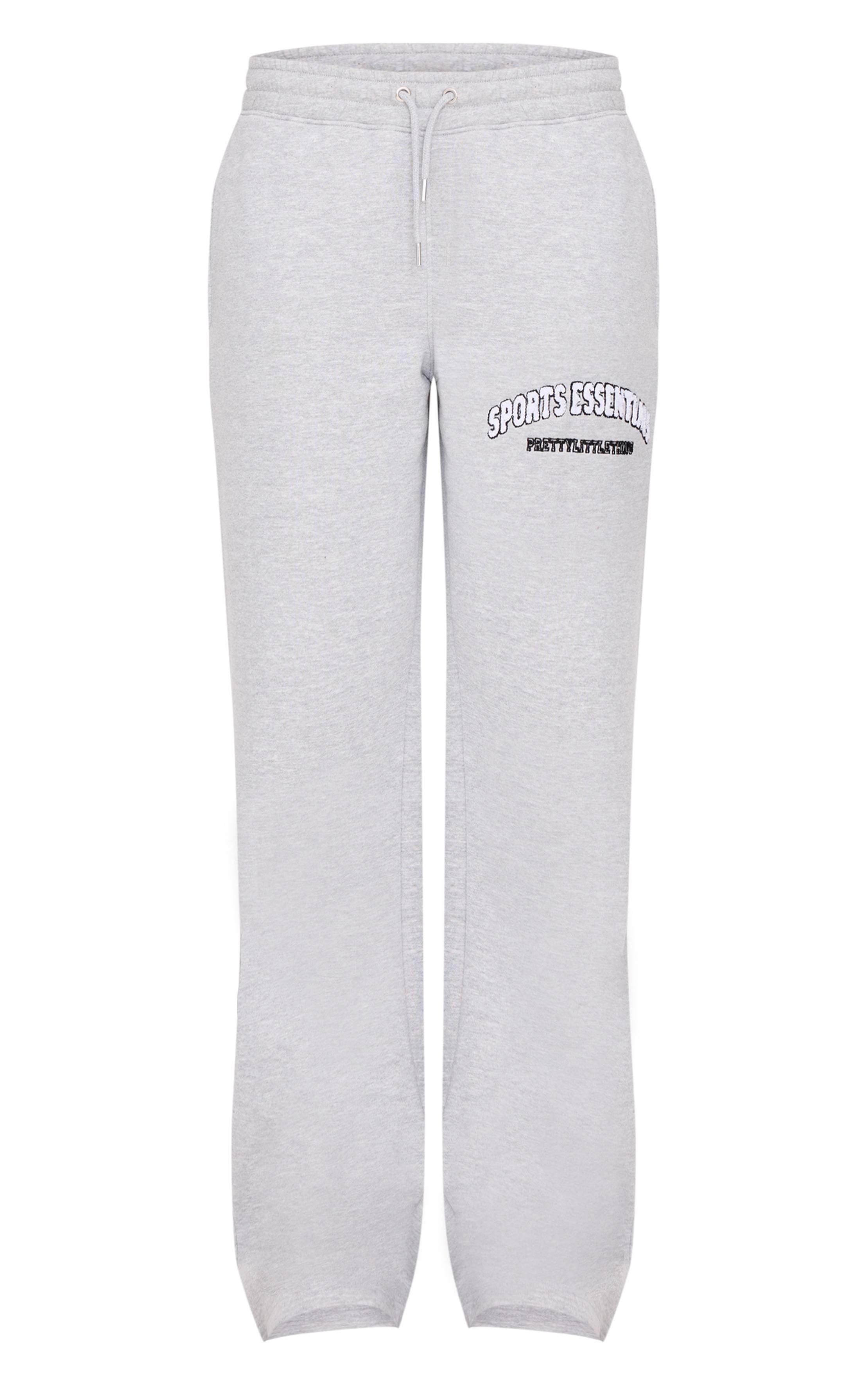 Prettylittlething Joggers Larges Sports Essentials En Imitation Peau De Mouton