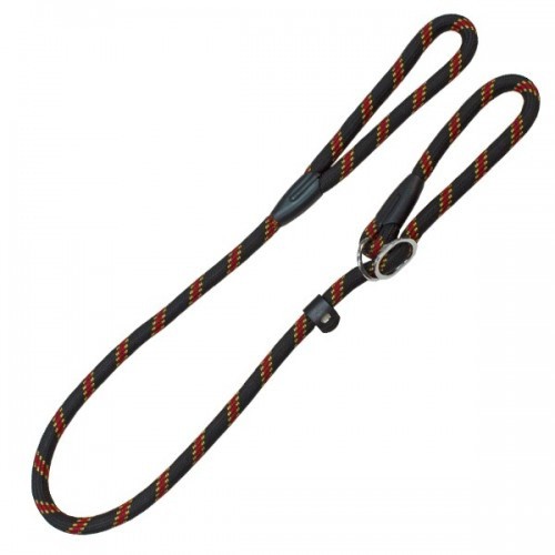 Coleira/guia elegante para cães, preta