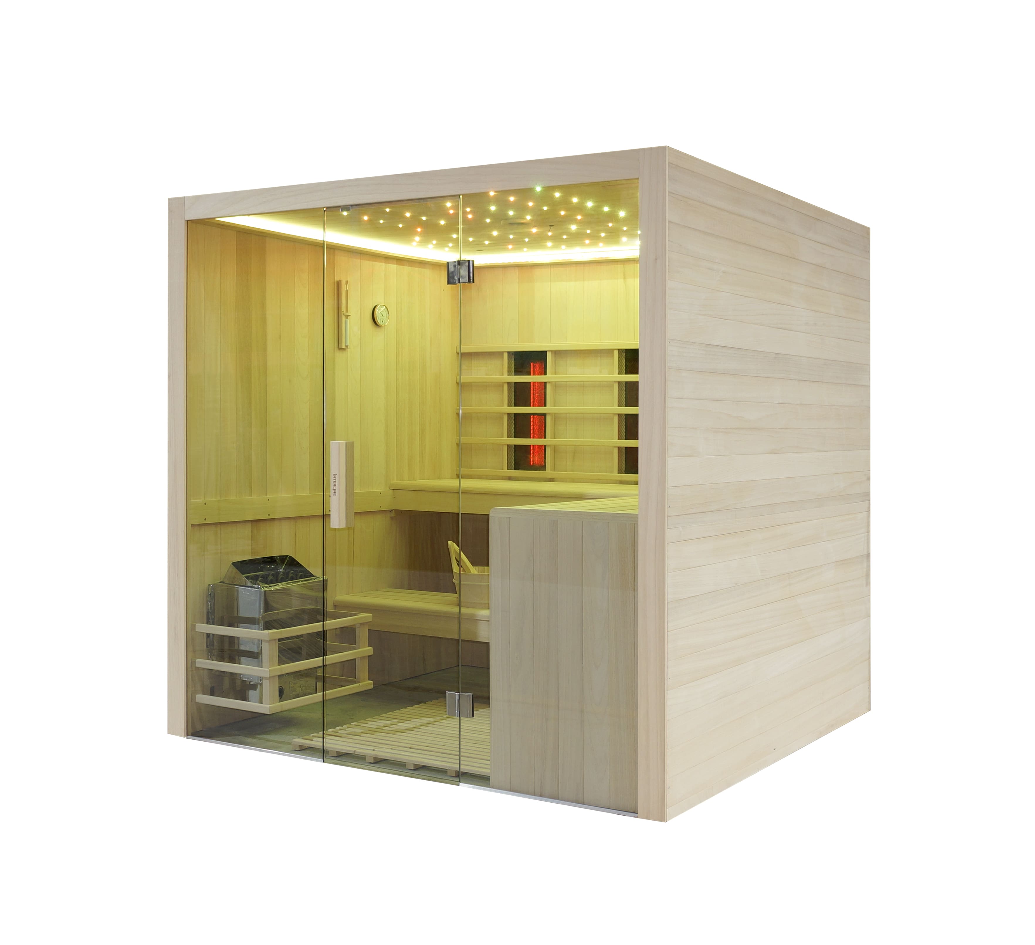 Interline Royal Deluxe Sauna Infrarot Kombi