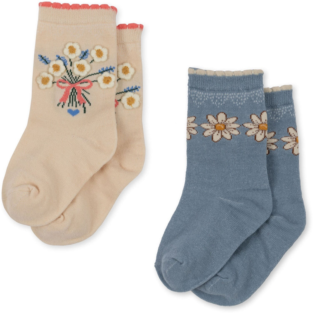 Køb Konges Sløjd Daisy/Mix 2 Pack Daisy Strømper