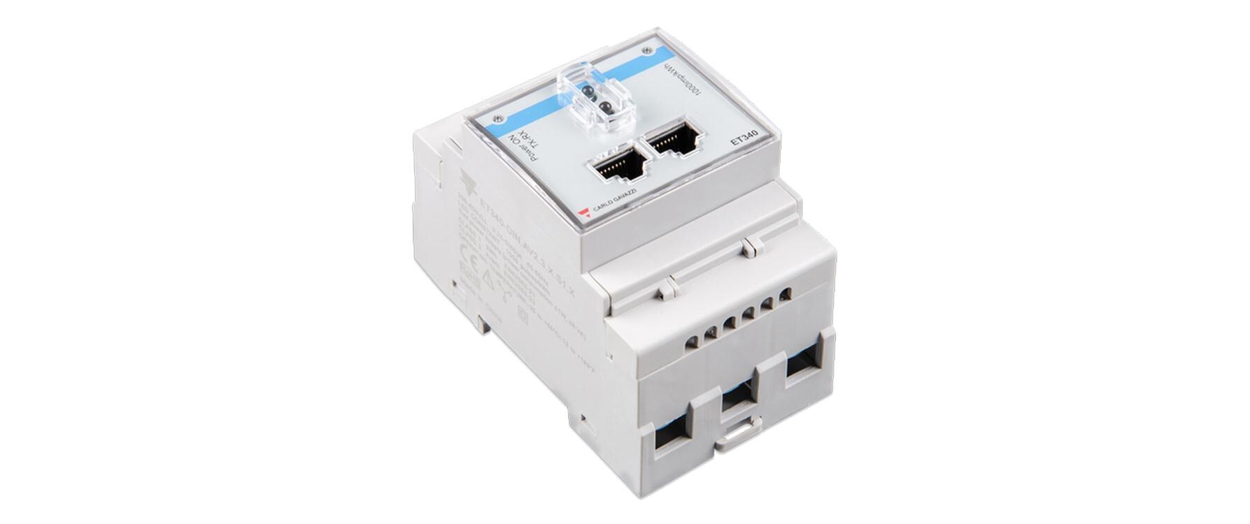 Energiezähler ET340 3 Phase, max. 65A/Phase<br>Energiezähler mit einem RS485 Modbus-Anschluss
