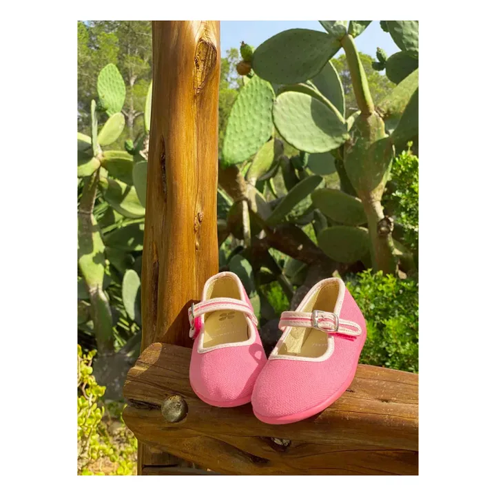Hermosilla Ballerines Pivoine  | Rose