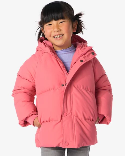 manteau matelassé rose