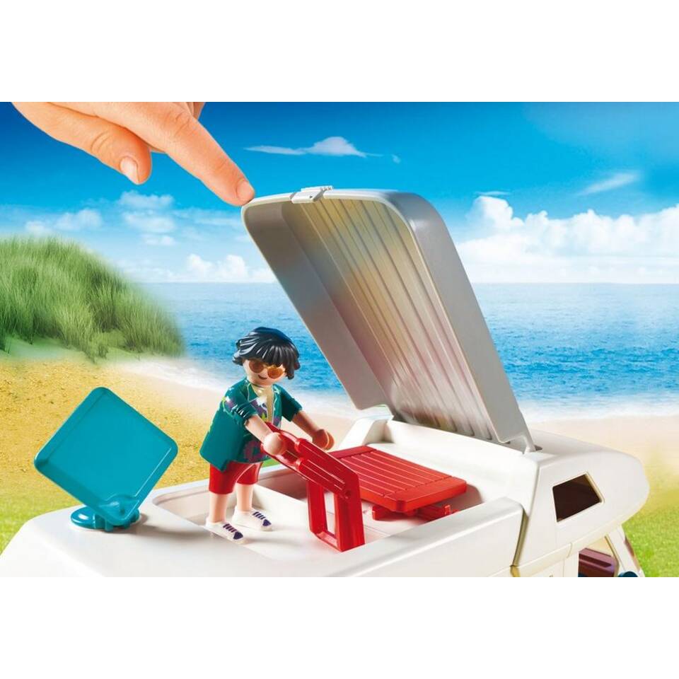 PLAYMOBIL Family Fun camper met familie 70088