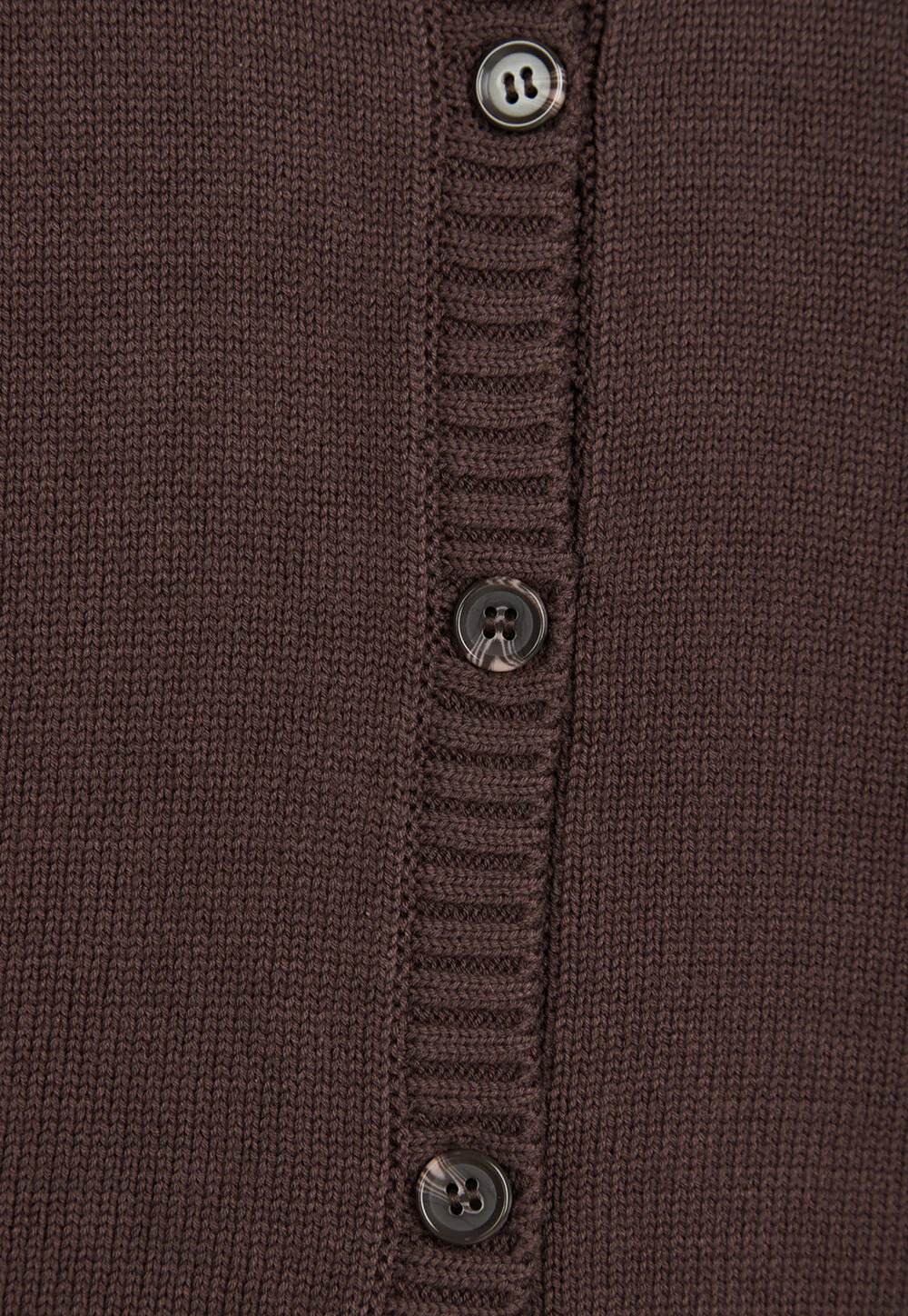 BLANCHE  Latifah uldCardigan - Major Brown