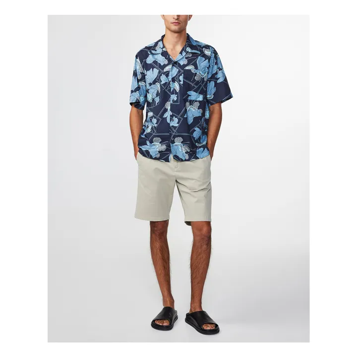 NN. 07 Chemisette Imprimée Julio 5656 | Bleu marine